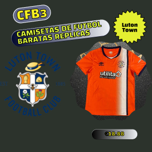 camiseta replica Luton Town